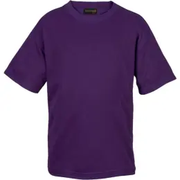 145g Crew Neck T-Shirt Kiddies Vivid Purple